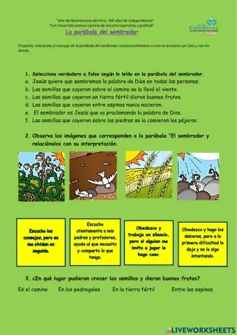 Parábola del sembrador