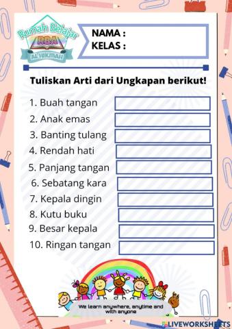Ungkapan- bhs indo kelas 2