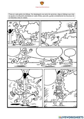 Relacionar imágenes y texto: Ejemplo nº1