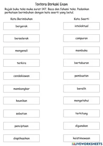 Bahasa Melayu Tahun 6