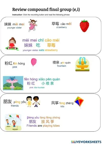 Review compound final group (e,i)