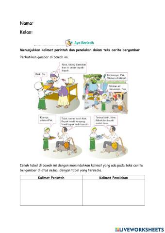Latihan Bahasa Indonesia