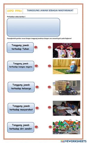 Tanggung jawab sebagai masyarakat