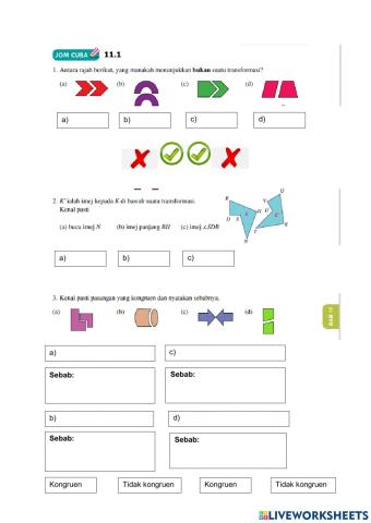 11.1 Transformasi isometri