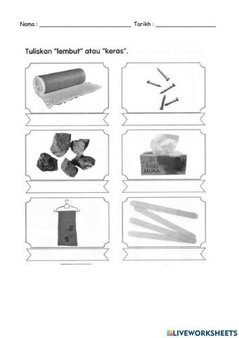 Deria rasa: Keras atau lembut
