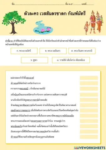 ตัวละครกัณฑ์มัทรี