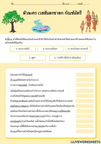 ตัวละครกัณฑ์มัทรี