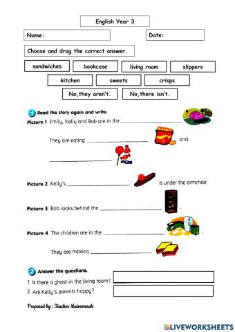 ENGLISH YEAR 3 WORKBOOK PAGE 39