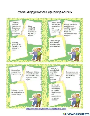 Concluding Sentences