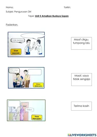 Amalkan Budaya Sopan