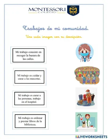 Trabajos de mi comunidad