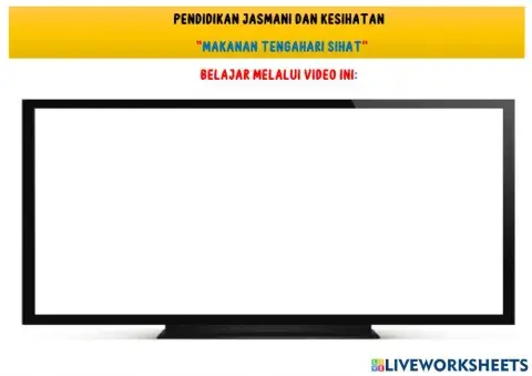 Makanan tengahari yang berkhasiat