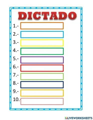 Dictado