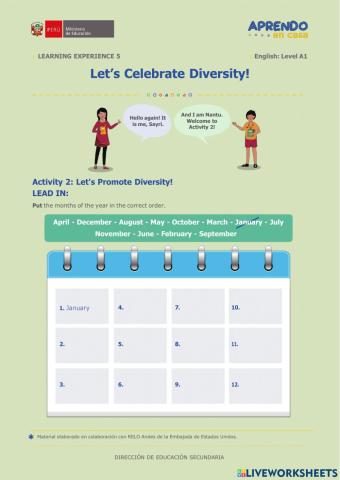Let's promote diverity