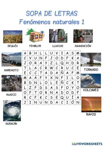 Fenómenos naturales