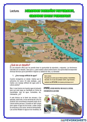 ¡Grandes desafíos naturales, grandes ideas peruanas!