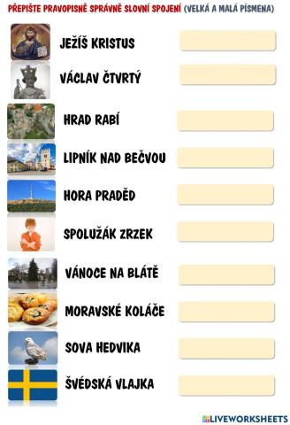 Velká a malá písmena