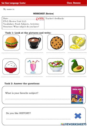 Banana Review FFs2 U3,4,5