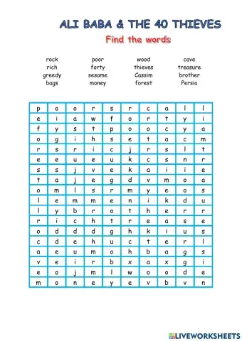 Ali Baba & the 40 Thieves