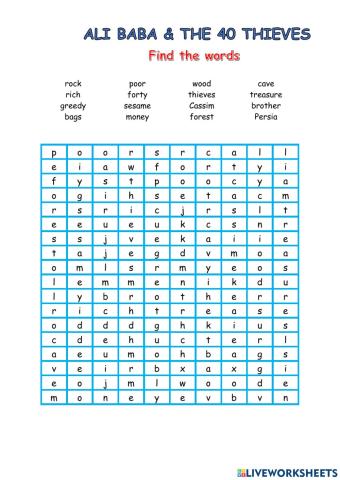 Ali Baba & the 40 Thieves