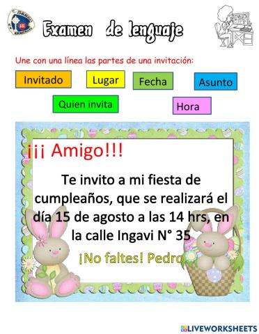 La invitacion