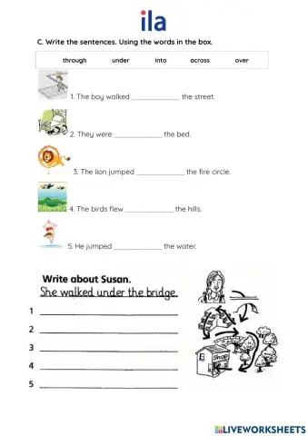 J2B Prepositions of movement 2