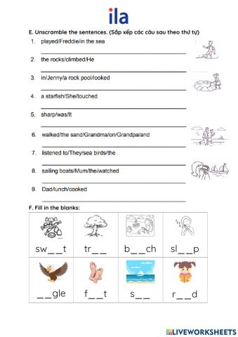 J2B EOMT Revision Past Simple