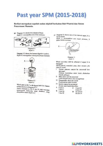 Bab 9 Nutrisi dan Sistem Pencernaan
