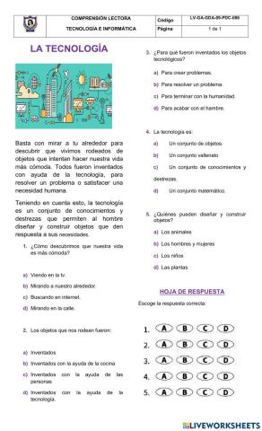 Informatica comprension lectora