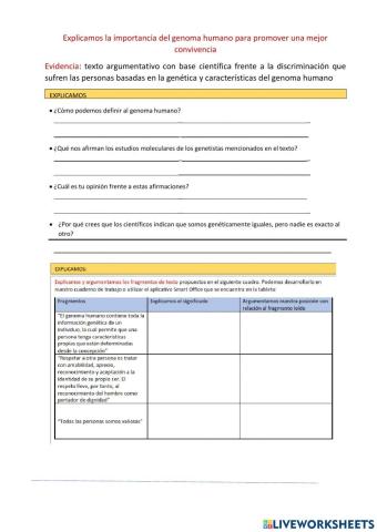 Explicamos la importancia del genoma humano