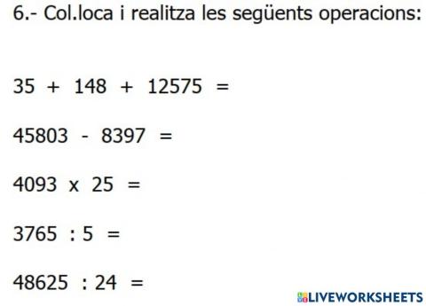 Prova Inicial mates 5e ex5
