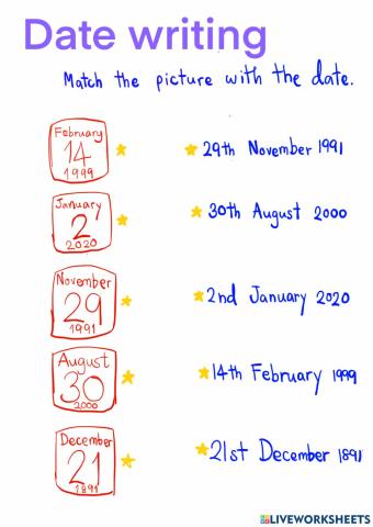 Date Writing