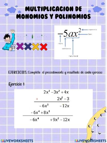 Multiplicacion polinomios