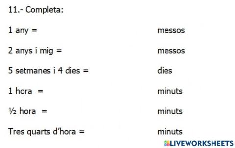 Prova Inicial mates 5e ex9