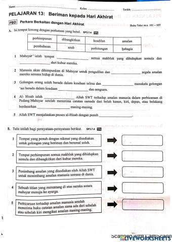Beriman kepada hari akhirat
