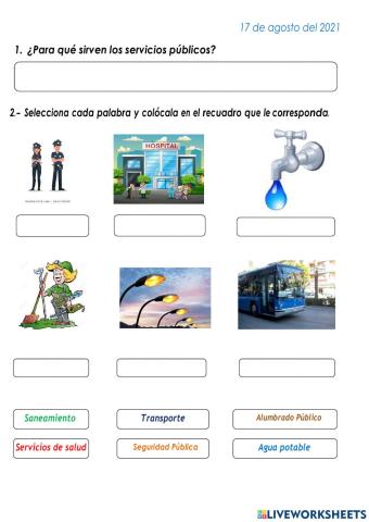 Servicios públicos
