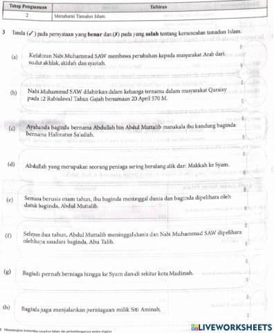 8.2 Tamadun Islam dan sumbangannya