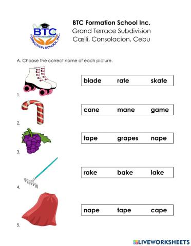 Long a spelled as ai and ay