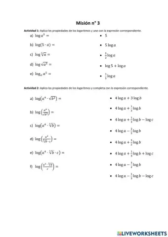 Propiedades de los logaritmos parte 3