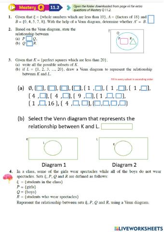 11.1&2 Mastery Questions
