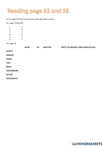 English File - Reading Unit 5B