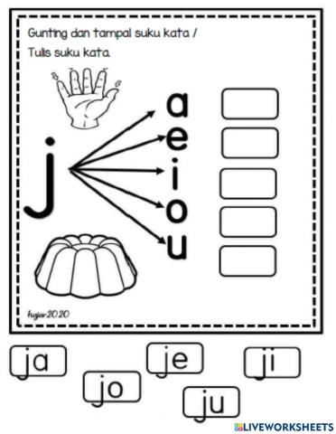 BM: Mengenal dan mengecam suku kata J