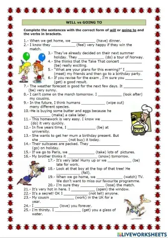 Form 4 Future Will & Going To