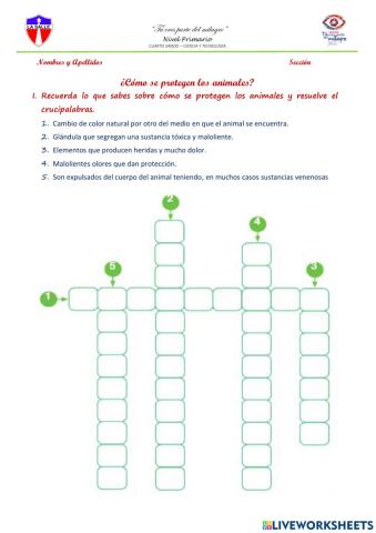 Adaptaciones y mecanismos de defensa de los seres vivos