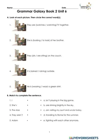 Present Continuous Tense