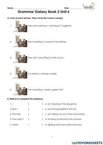 Present Continuous Tense