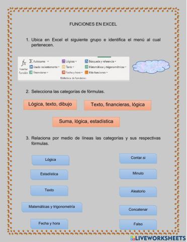 Funciones EXcel