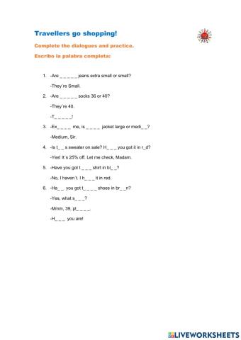 Clothes dialogues for Travellers - IPI