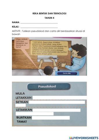 Pseudokod dan Carta Alir