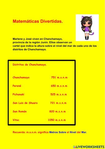 Matemáticas Divertidas.